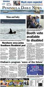 Today's front page tailored for the PDN's readers in Jefferson County. There's more inside that isn't online!