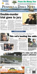 Here is today's front page for our Jefferson County readers — news tailored to your community. There's more inside that isn't online!