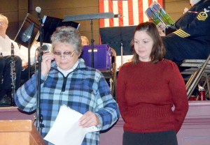 Army veterans Rita Beebe