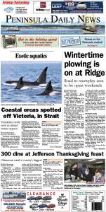 Here is today's front page for our Jefferson County readers — news tailored to your community. There's more inside that isn't online!