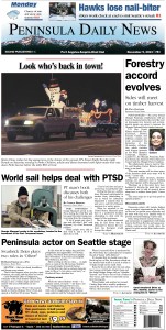 PDN Clallam County edition today.