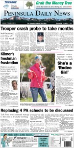 PDN Clallam County edition today.
