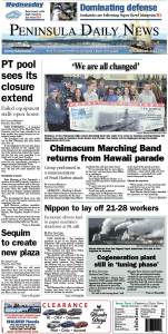 Here is today's front page for our Jefferson County readers — news tailored to your community. There's more inside that isn't online!