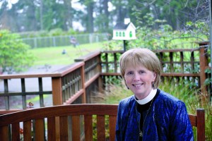 The Rev. Gail Wheatley will hold the fifth annual Blue Christmas service at St. Andrew's Episcopal Church in Port Angeles this Saturday evening. Diane Urbani de la Paz/Peninsula Daily News