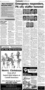 As published in the Sunday