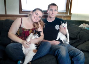 Karynna Eichmann and Alden Rohrer Karen Griffiths/for Peninsula Daily News