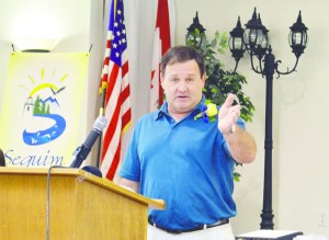 Kevin Kennedy is a longtime resident and has helped run the Irrigation Festival. "Sequim is a great place to live
