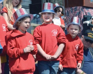 During Brinnons Loyalty Day Parade