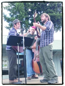 The Village Idiots  from left