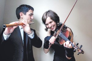 Hanz Araki and Kathryn Claire