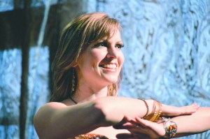 Belly dancer Jovi Deede will appear with her troupe