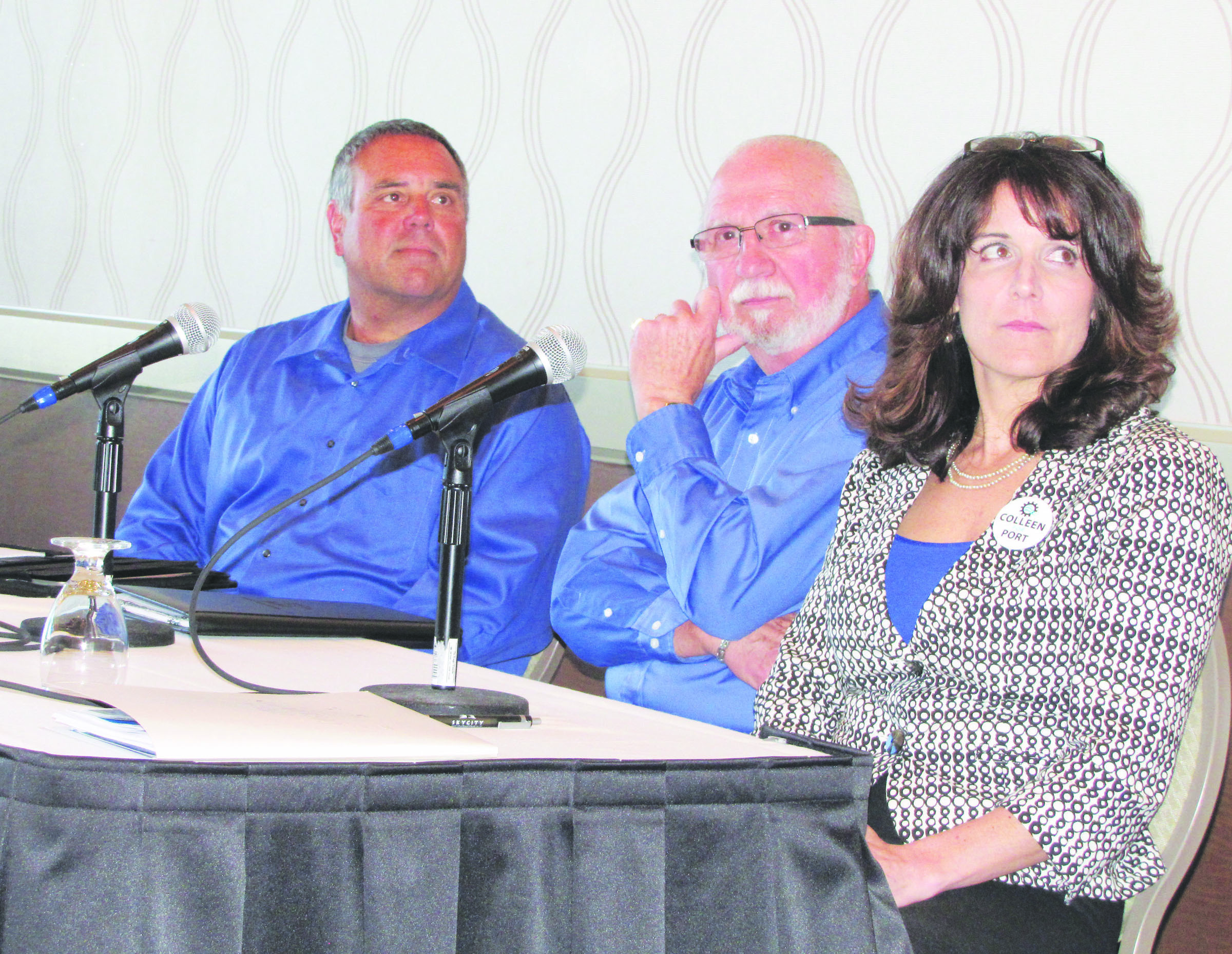 Port of Port Angeles commissioner candidates at Mondays Port Angeles Regional Chamber of Commerce forum: Paul McHugh