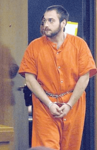 Corey Borden arrives for his first appearance in Clallam County Superior Court in Port Angeles on Wednesday. Keith Thorpe/Peninsula Daily Nes