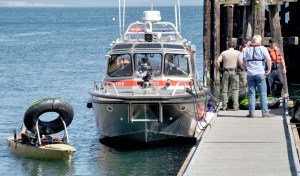 With the new Marine 1-6 docked nearby