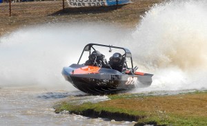 The Fat Buddy Racing Team No. 88 boat driven by Jordi Cook and navigated by Deb Cook of Princeton