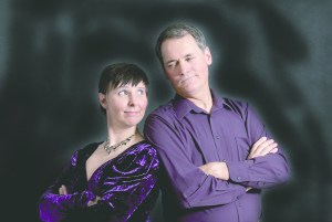 Jaie Livingstone and Joel Yelland are shown in this Olympic Theatre Arts promotional photo.