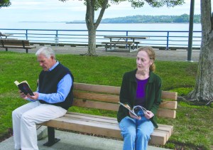 Michael Aldrich and Barbara Drennan star in “Afternoon in the Park