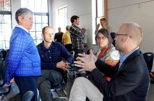 During a break in Mondays special hearing