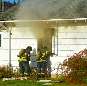 Port Angeles Fire Department firefighters Mike Adamich