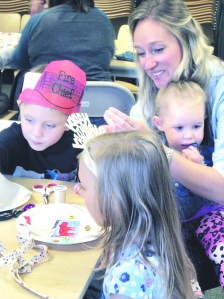 Rochelle Hadley holds her 20-month-old daughter