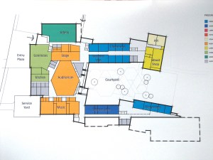 Proposed floorplan of a new Port Angeles High School