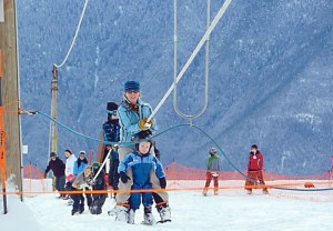 Families enjoy a day at Hurricane Ridge during a recent winter season. Hurricane Ridge Winter Sports Education Foundation