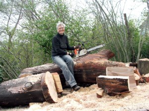 Wood turner and painter Helga Winter will take a break for her open-studio event in Port Townsend this weekend.