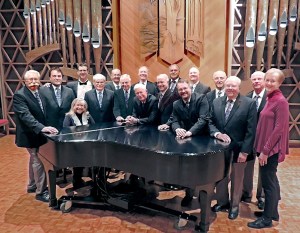 The Peninsula Men's Gospel Singers will give Christmas concerts in Sequim on Saturday and Port Angeles on Sunday Bob Dunlap