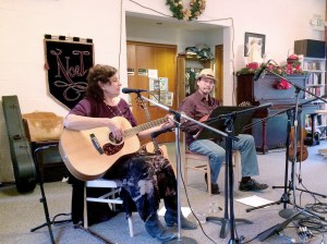 Songstress Lynne Ferguson and her former husband Roger Ferguson will make music together