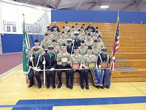 The Port Angeles High School Navy Junior Reserve Officer Training Corps Roughrider Company earned two first-place and two third-place finishes in a conference competition Dec. 12 in Tacoma.  Port Angeles School District