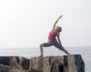 Yoga instructor Shayann Hoffer