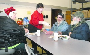 Salvation Army volunteer Elaine Smith of Dungeness