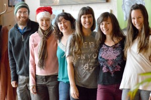 Students and teachers at Port Angeles Poser Yoga helped orchestrate two Christmas giving efforts this month. They are
