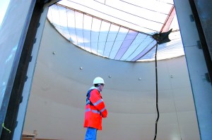 Project manager Keith Parker of Vanir Construction Management Inc.