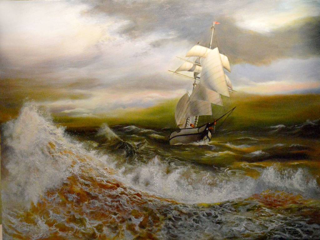 Susan Spars classical paintings, including Before the Reef, will be featured at Gallery 9, 1012 Water St., Saturday for Port Townsends Gallery Walk. (Susan Spar)