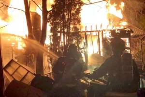 Fire leaves Brinnon man homeless