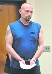 Tom Lee Dale walks into Clallam County Superior Court on Monday. Chris Tucker/Peninsula Daily News