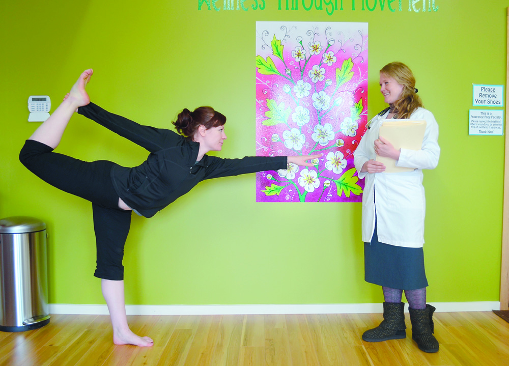 Yoga instructor Kelly McNees