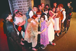 Students including Daniel Iredale