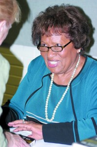 Joycelyn Elders signs copies of her memoir