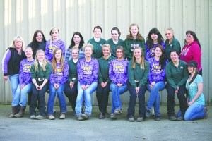 Port Angeles and Sequim High School equestrian teams at the Washington High School Equestrian Teams' state finals in May.