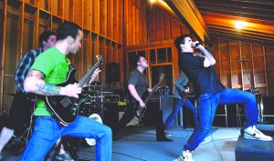 Never Met a Dead Man rehearses June 12. Jesse Major/for Peninsula Daily News