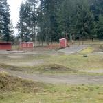 The Lincoln Park BMX track in Port Angeles, shown Thursday, will receive a new starting gate after it was approved by the Port Angeles City Council. (Keith Thorpe/Peninsula Daily News)