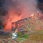 Vacant home lost but no injuries in Sunday night fire in Port Angeles