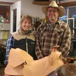 HORSEPLAY: Port Angeles couple make saddles, other leather goods
