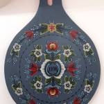 Traditional Norwegian folk art is created by Nancy Powers.
