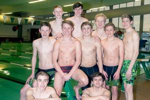 AREA SPORTS BRIEFS: Roughrider swimmers on to district meet; Peninsula men hang on for win