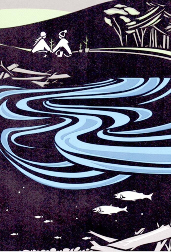 This years Tree Card image was created by artist Hannah Viano.