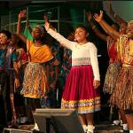 The Matsiko World Orphan Choir visits Sequims Dungeness Valley Lutheran Church on Wednesday. (International Childrens Network)