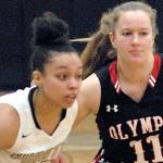 AREA SPORTS BRIEFS: Peninsula men and women sweep Olympic, Port Angeles swimmers to state, Riders’ Clark honored